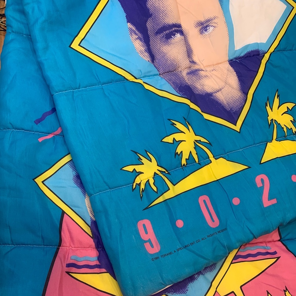 VTG 90s Beverly Hills 90210 Sleeping Bag